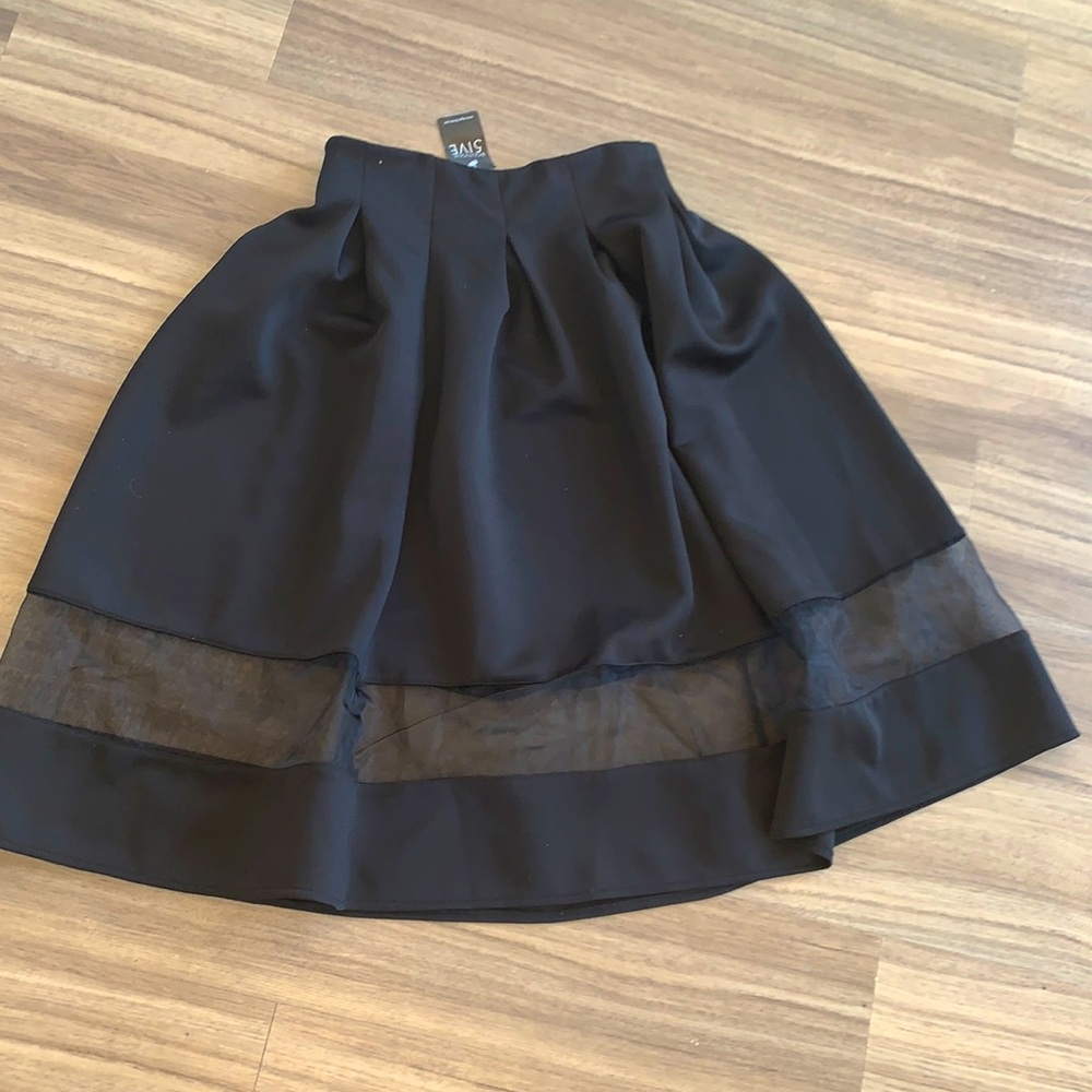 Black skirt